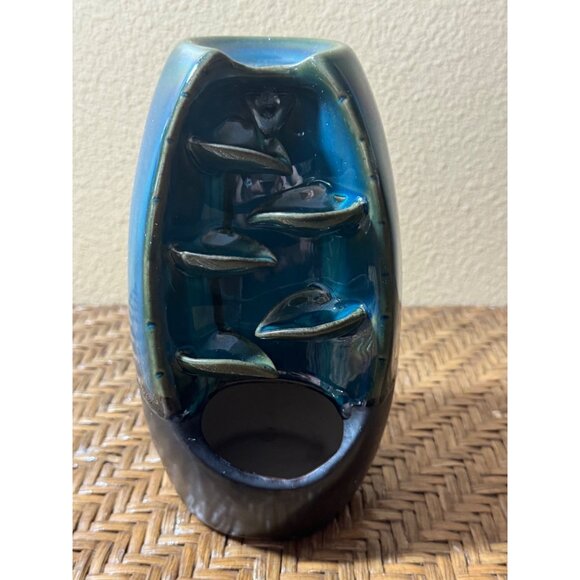 Incense Waterfall Burner Ceramic Backflow Incense Holder For Relaxation - Picture 3 of 10